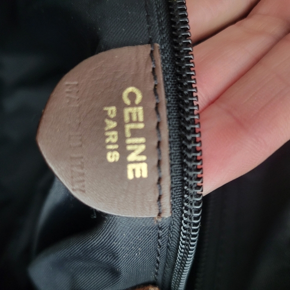 CELINE Nylon & Leather tote - Picture 8 of 9